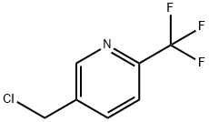 Pyridine, 5-(chloromethyl)-2-(trifluoromethyl)- (9CI) Structure