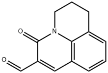 5-OXO-2,3-DIHYDRO-1H,5H-PYRIDO[3,2,1-IJ]QUINOLINE-6-CARBALDEHYDE
 Structure