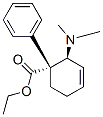 ethyl (1R-trans)-2-(dimethylamino)-1-phenylcyclohex-3-ene-1-carboxylate 구조식 이미지