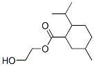 2-hydroxyethyl 2-(isopropyl)-5-methylcyclohexanecarboxylate  Structure