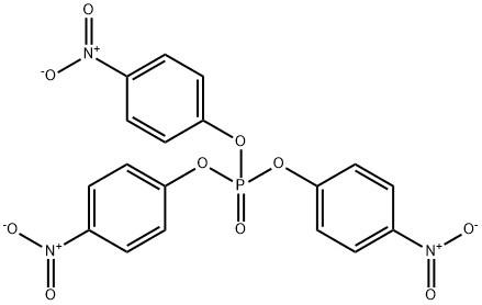 TRIS(4-NITROPHENYL) PHOSPHATE Structure