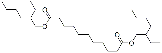 undecanedioic acid, bis(2-ethylhexyl) ester Structure