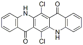dichloro-5,12-dihydroquino[2,3-b]acridine-7,14-dione Structure