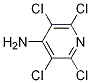 2,3,5,6-tetrachloropyridin-4-amine Structure