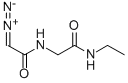 2-((Diazoacetyl)amino)-N-ethylacetamide Structure