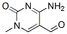 5-Pyrimidinecarboxaldehyde, 4-amino-1,2-dihydro-1-methyl-2-oxo- (9CI) Structure