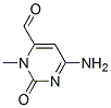 4-Pyrimidinecarboxaldehyde, 6-amino-2,3-dihydro-3-methyl-2-oxo- (9CI) Structure