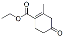 1-Cyclohexene-1-carboxylicacid,2-methyl-4-oxo-,ethylester(9CI) 구조식 이미지