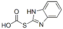 카르보노티오산,S-1H-벤즈이미다졸-2-일에스테르(9CI) 구조식 이미지