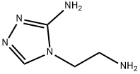 4H-1,2,4-트리아졸-4-에탄아민,3-아미노- 구조식 이미지