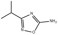 3-isopropyl-1,2,4-oxadiazol-5-amine(SALTDATA: FREE) Structure