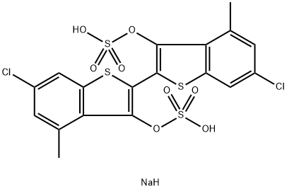 Vat Red 1, Solubilized Structure