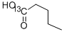 PENTANOIC ACID-1-13C Structure