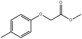 METHYL (P-TOLYLOXY)ACETATE Structure