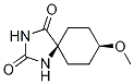 cis-8-Methoxy-1,3-diazaspiro[4.5]decane-2,4-dione 구조식 이미지