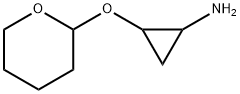 Cyclopropanamine, 2-[(tetrahydro-2H-pyran-2-yl)oxy]- (9CI) Structure
