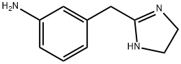 Benzenamine,  3-[(4,5-dihydro-1H-imidazol-2-yl)methyl]- Structure