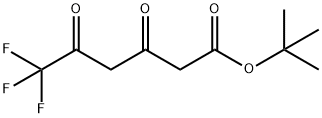 6,6,6-TRIFLUORO-3,5-DIOXO-HEXANOIC ACID, 1,1-DIMETHYLETHYL ESTER Structure