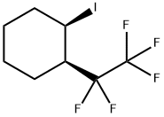 CIS-1-IODO-2-(PENTAFLUOROETHYL)CYCLOHEXANE Structure