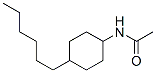 N-ACETYL-4-N-HEXYLCYCLOHEXYLAMINE 구조식 이미지