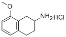 2-AMINO-8-METHOXY-1,2,3,4-TETRAHYDRONAPHTHALENE HCL Structure
