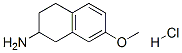 2-AMINO-7-METHOXYTETRALIN HCL Structure