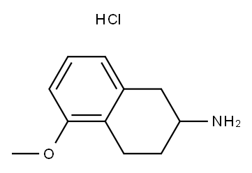5-METHOXY-1,2,3,4-TETRAHYDRO-NAPHTHALEN-2-YLAMINE HYDROCHLORIDE Structure