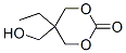 5-Ethyl-5-(hydroxymethyl)-1,3-dioxan-2-one Structure