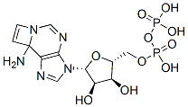 1,N(6)-에테노아데노신이인산염 구조식 이미지