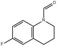 1(2H)-QUINOLINECARBOXALDEHYDE, 6-FLUORO-3,4-DIHYDRO- Structure