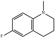 Quinoline, 6-fluoro-1,2,3,4-tetrahydro-1-methyl- (9CI) Structure