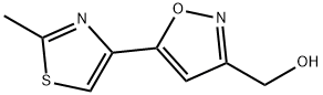 [5-(2-METHYL-1,3-THIAZOL-4-YL)-3-ISOXAZOLYL]METHANOL Structure