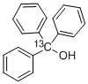 TRIPHENYL(METHANOL-13C) Structure