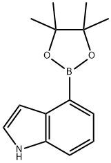 Indole-4-boronic acid pinacol ester 구조식 이미지