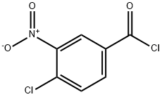 4-클로로-3-니트로벤조일클로라이드 구조식 이미지