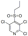 2,3,5-trichloro-4-(propylsulphonyl)pyridine Structure