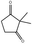 2,2-Dimethyl-1,3-cyclopentanedione Structure