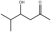 4-Hydroxy-5-methyl-2-hexanone Structure