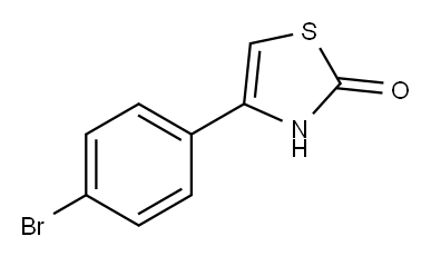 4-(4-BROMOPHENYL)-2-HYDROXY-THIAZOLE Structure