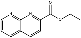 1,8-Naphthyridine-2-carboxylicacid,ethylester(9CI) Structure
