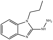 2H-Benzimidazol-2-one,1,3-dihydro-1-propyl-,hydrazone(9CI) 구조식 이미지