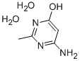4-AMINO-6-HYDROXY-2-METHYLPYRIMIDINE DIHYDRATE 구조식 이미지