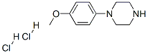 1-(4-Methoxyphenyl)piperazine dihydrochloride 구조식 이미지