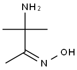 2-Butanone, 3-amino-3-methyl-, oxime Structure