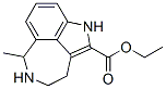 3,4,5,6-Tetrahydro-6-methyl-1H-azepino[5,4,3-cd]indole-2-carboxylic acid ethyl ester Structure