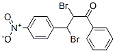 2,3-디브로모-3-(4-니트로페닐)프로피오페논 구조식 이미지