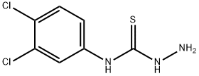 N-(3,4-디클로로페닐)히드라진카르보티오아미드 구조식 이미지