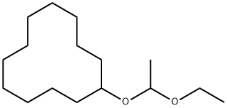 시클로도데칸,(1-에톡시에톡시)- 구조식 이미지