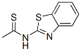 Ethanethioamide, N-2-benzothiazolyl- (9CI) Structure