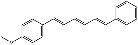 1-(4-METHOXYPHENYL)-6-PHENYLHEXATRIENE Structure